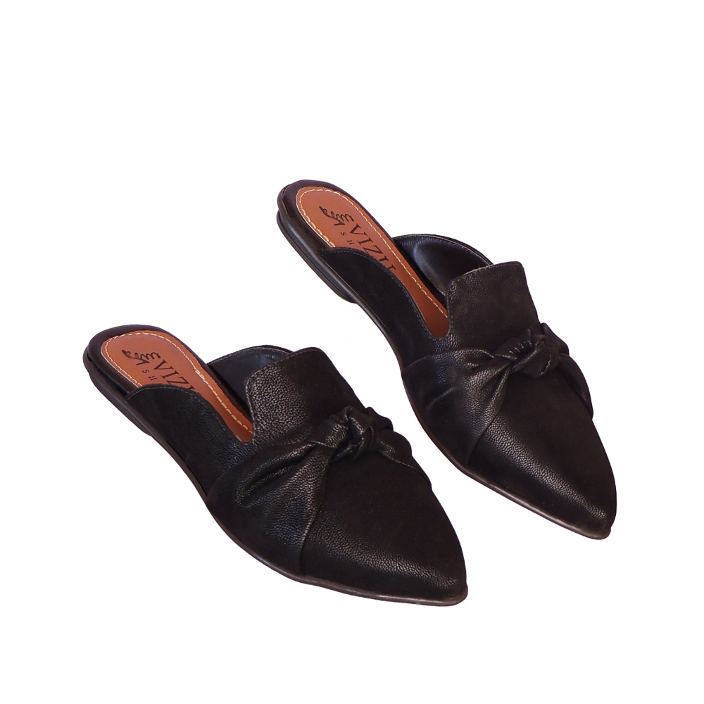 Mule em Nobuck Confort Modelo Virgínia