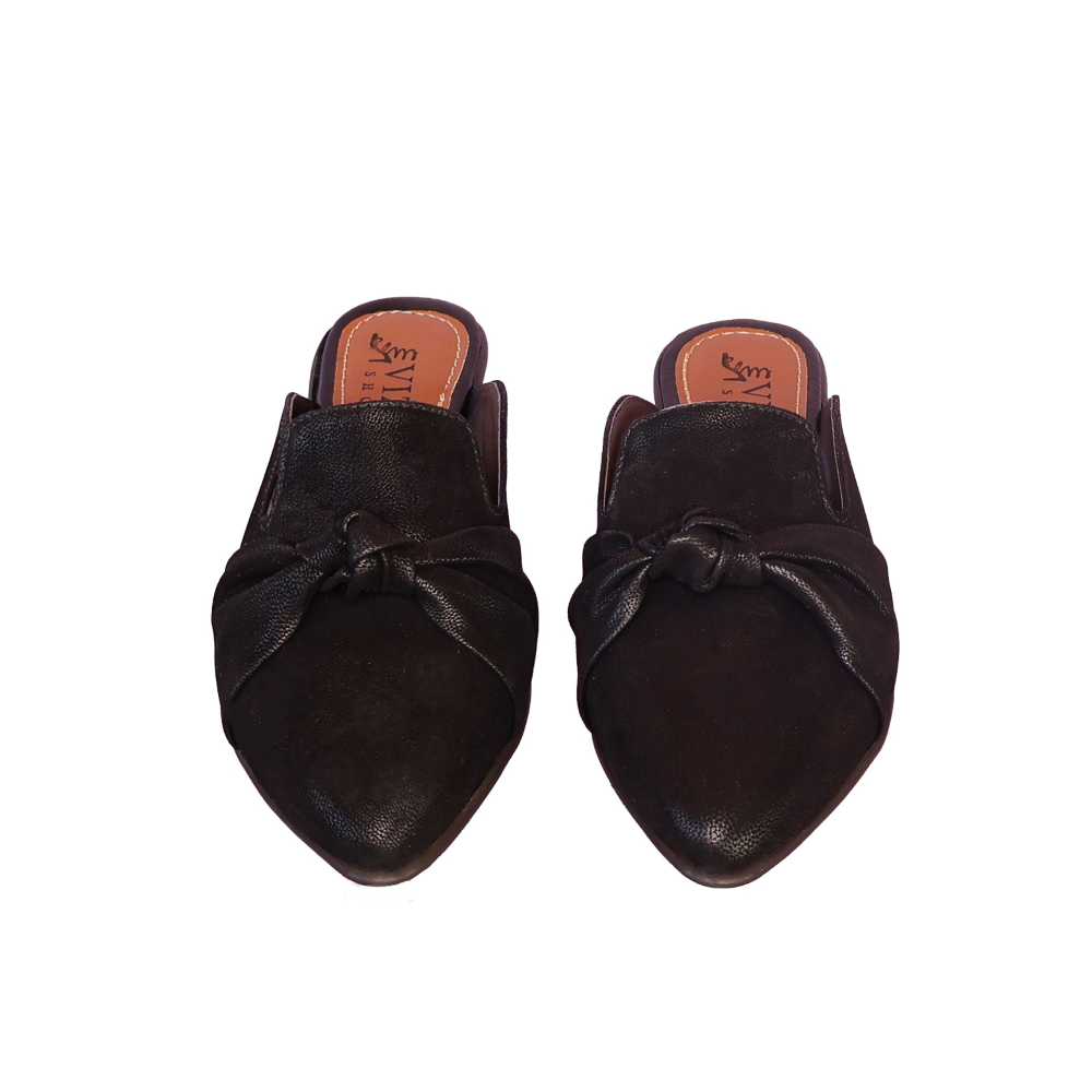 Mule em Nobuck Confort Modelo Virgínia